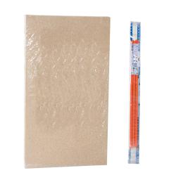 KIT ECOFORTE CHIPBOARD 1206-5 2000 AZUL/NARANJA/MADERA